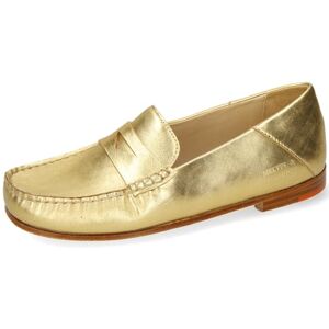 Melvin & Hamilton Mocassins Femmes Thea 3 Or 40 - Publicité Melvin & Hamilton Mocassins Femmes Thea 3 Or 40 - Publicité
