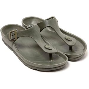 BRASILERAS Sandales Femme Antidérapantes Confortables Chaussures de Plage/Piscine/urbaines Vert Militaire 39 EU - Publicité BRASILERAS Sandales Femme Antidérapantes Confortables Chaussures de Plage/Piscine/urbaines Vert Militaire 39 EU - Publicité