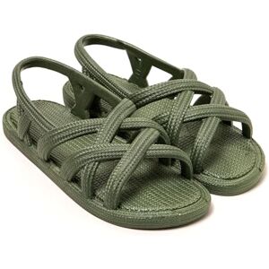 BRASILERAS Sandales Femme Antidérapantes Confortables Chaussures de Plage/Piscine/urbaines Vert Militaire 38 EU - Publicité BRASILERAS Sandales Femme Antidérapantes Confortables Chaussures de Plage/Piscine/urbaines Vert Militaire 38 EU - Publicité