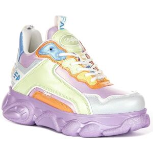 Buffalo Cld Chai Baskets végétaliennes à lacets pour femme Semelle épaisse, lilas, 7 UK - Publicité Buffalo Cld Chai Baskets végétaliennes à lacets pour femme Semelle épaisse, lilas, 7 UK - Publicité