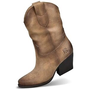 BAGATT Bottes western D12-ag030 pour femme, taupe, 40 EU - Publicité BAGATT Bottes western D12-ag030 pour femme, taupe, 40 EU - Publicité