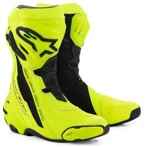 Alpinestars Supertech R Bottes de moto, jaune/noir, 44 - Publicité Alpinestars Supertech R Bottes de moto, jaune/noir, 44 - Publicité