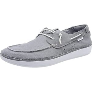 Clarks Homme Higley Tie Boat Shoe, Gris Combi, 39.5 EU Étroit - Publicité Clarks Homme Higley Tie Boat Shoe, Gris Combi, 39.5 EU Étroit - Publicité