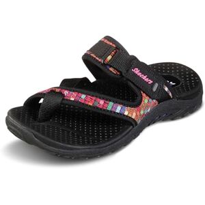 Skechers Femme Reggae-Mad Swag-Toe Thong Woven Sandal, Noir, 38.5 EU - Publicité Skechers Femme Reggae-Mad Swag-Toe Thong Woven Sandal, Noir, 38.5 EU - Publicité