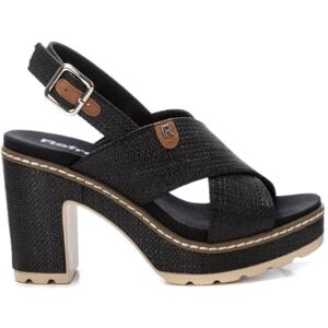 REFRESH Sandale Femme Noir Chaussures confortables et polyvalentes Mode décontractée Modèle 04 (Taille36) - Publicité REFRESH Sandale Femme Noir Chaussures confortables et polyvalentes Mode décontractée Modèle 04 (Taille36) - Publicité