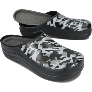 BeComfy Sabots EVA pour Femmes et Hommes Imprimé Camouflage ou Fleurs 36-46 EU (Noir Motif Camouflage, Système Taille Chaussures EU, Adulte, Numérique, Moyen, 45) - Publicité BeComfy Sabots EVA pour Femmes et Hommes Imprimé Camouflage ou Fleurs 36-46 EU (Noir Motif Camouflage, Système Taille Chaussures EU, Adulte, Numérique, Moyen, 45) - Publicité