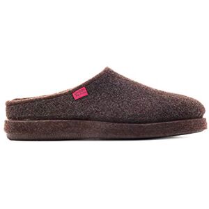 Andrés Machado Chaussons pour homme et femme pour l´hiver Slippers AM001 – Tissu et doublure en laine – Semelle de marche en caoutchouc Marron, EU 35 - Publicité Andrés Machado Chaussons pour homme et femme pour l´hiver Slippers AM001 – Tissu et doublure en laine – Semelle de marche en caoutchouc Marron, EU 35 - Publicité