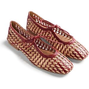GIOSEPPO Worden, Chaussures Plates Mary Jane pour Femme, Rouge, 37 EU - Publicité GIOSEPPO Worden, Chaussures Plates Mary Jane pour Femme, Rouge, 37 EU - Publicité