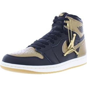 Nike Baskets Montantes Air Jordan 1 Retro High OG pour Homme, Noir/Voile/doré métallisé, 44.5 EU - Publicité Nike Baskets Montantes Air Jordan 1 Retro High OG pour Homme, Noir/Voile/doré métallisé, 44.5 EU - Publicité