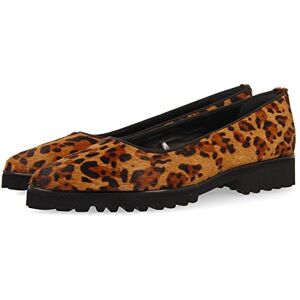 GIOSEPPO Ballerines en peau imprimé léopard et semelle épaisse de type track pour femme ruka - Publicité GIOSEPPO Ballerines en peau imprimé léopard et semelle épaisse de type track pour femme ruka - Publicité