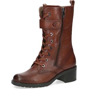 CAPRICE Bottines femme à talon Memotion en cuir talon bloc Largeur G, Marron (Cognac Nappa), 38 EU - Publicité CAPRICE Bottines femme à talon Memotion en cuir talon bloc Largeur G, Marron (Cognac Nappa), 38 EU - Publicité