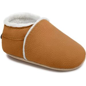 HMIYA Chaussures Cuir Souple Bébé Chaussons Premiers Pas Bebe d'hiver doublées pour Garçon Fille Nourrisson Efant(Marron Doublé Polaire,2-3 Ans) - Publicité HMIYA Chaussures Cuir Souple Bébé Chaussons Premiers Pas Bebe d'hiver doublées pour Garçon Fille Nourrisson Efant(Marron Doublé Polaire,2-3 Ans) - Publicité