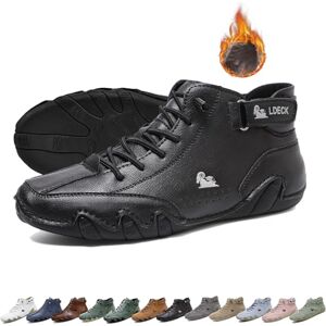 LOVEWLVNCL Bottes hautes unisexes en cuir souple faites à main,Chaussures Beck Antidérapant Poids léger Respirant Bottes Chukka Baskets for conduite et randonnée Chaussures pieds nus(Color:Black+Velvet,Size:41 E - Publicité LOVEWLVNCL Bottes hautes unisexes en cuir souple faites à main,Chaussures Beck Antidérapant Poids léger Respirant Bottes Chukka Baskets for conduite et randonnée Chaussures pieds nus(Color:Black+Velvet,Size:41 E - Publicité