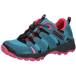 Lico Chaussures basses de trekking et de randonnée Fremont unisexes pour enfant, bleu pétrole, noir et rose, 41 EU - Publicité Lico Chaussures basses de trekking et de randonnée Fremont unisexes pour enfant, bleu pétrole, noir et rose, 41 EU - Publicité