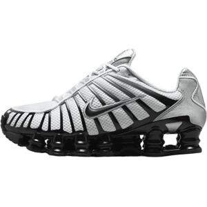 Nike Shox TL, Baskets pour femme, Argent métallisé blanc loup gris noir, 39 EU - Publicité Nike Shox TL, Baskets pour femme, Argent métallisé blanc loup gris noir, 39 EU - Publicité