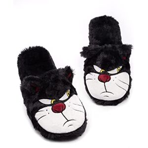Disney Cendrillon Lucifer Pantoufles Chaussons Fluffy Cat Femmes Mesdames Noir 38-39 EU - Publicité Disney Cendrillon Lucifer Pantoufles Chaussons Fluffy Cat Femmes Mesdames Noir 38-39 EU - Publicité