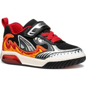 Geox J INEK Boy D, Basket garçon, Black/Red, - Publicité Geox J INEK Boy D, Basket garçon, Black/Red, - Publicité