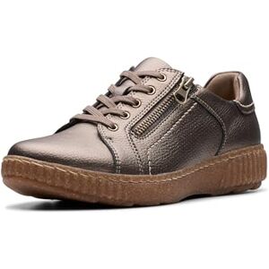 Clarks Baskets Caroline Janna pour Femme, Bronze métallisé, 36 EU - Publicité Clarks Baskets Caroline Janna pour Femme, Bronze métallisé, 36 EU - Publicité