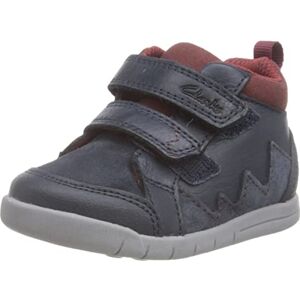 Clarks Rex Park, Cuir Bleu Marine, 3 UK Child - Publicité Clarks Rex Park, Cuir Bleu Marine, 3 UK Child - Publicité