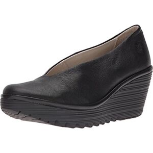 Fly London Femme Yaz Escarpins, Noir Mousse Black, 37 EU - Publicité Fly London Femme Yaz Escarpins, Noir Mousse Black, 37 EU - Publicité