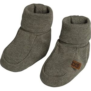 Baby's Only Chaussons Melange Khaki 3-6 mois 100% coton organique - Publicité Baby's Only Chaussons Melange Khaki 3-6 mois 100% coton organique - Publicité