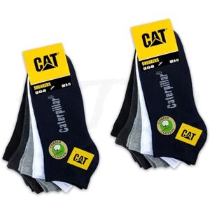 CAT Lot de 10 paires de chaussettes de sport CATERPILLAR SNEAKERS Baskets de travail respirantes Chaussettes hautes de cheville EU 39-42, 43-46, 47-50, 10 paires de couleurs mélangées, 39-42 - Publicité CAT Lot de 10 paires de chaussettes de sport CATERPILLAR SNEAKERS Baskets de travail respirantes Chaussettes hautes de cheville EU 39-42, 43-46, 47-50, 10 paires de couleurs mélangées, 39-42 - Publicité