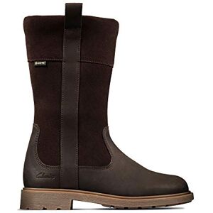 Clarks Astrolhi GTX K, Bottine Chelsea Fille, Cuir marron, 31 EU - Publicité Clarks Astrolhi GTX K, Bottine Chelsea Fille, Cuir marron, 31 EU - Publicité
