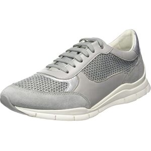 Geox Baskets D Sukiepour Femme, Gris Clair, 37 EU - Publicité Geox Baskets D Sukiepour Femme, Gris Clair, 37 EU - Publicité