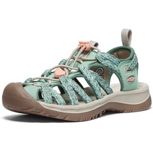 KEEN Women's Whisper Sandal, Granite Green Peach Parfait, 40 EU - Publicité KEEN Women's Whisper Sandal, Granite Green Peach Parfait, 40 EU - Publicité