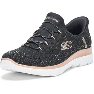 Skechers Summits-Brilliant Shine Baskets à Enfiler Mains Libres pour Femme, Noir/Or Rose = bkrg, 37.5 EU - Publicité Skechers Summits-Brilliant Shine Baskets à Enfiler Mains Libres pour Femme, Noir/Or Rose = bkrg, 37.5 EU - Publicité
