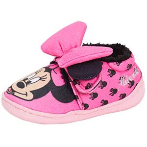 Disney Pantoufles Minnie Mouse pour filles Bottes de marche pour enfants Pantoufles en fourrure doublée de polaire Bottes de premiers pas Chaussures de maison, rose, 12 UK Child - Publicité Disney Pantoufles Minnie Mouse pour filles Bottes de marche pour enfants Pantoufles en fourrure doublée de polaire Bottes de premiers pas Chaussures de maison, rose, 12 UK Child - Publicité
