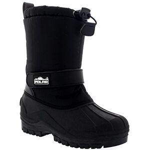 Polar Enfants Unisexes Enfiler Nylon Hiver Neige Pluie Bottes De Fourrure BLK31 AYC0154 - Publicité Polar Enfants Unisexes Enfiler Nylon Hiver Neige Pluie Bottes De Fourrure BLK31 AYC0154 - Publicité