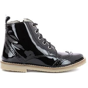 Kickers Tyrol,Bottillon Enfant Noir Vernis, 34 EU - Publicité Kickers Tyrol,Bottillon Enfant Noir Vernis, 34 EU - Publicité