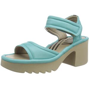 FLY London Femme Mank433fly Sandale, Turquoise, 39 EU - Publicité FLY London Femme Mank433fly Sandale, Turquoise, 39 EU - Publicité