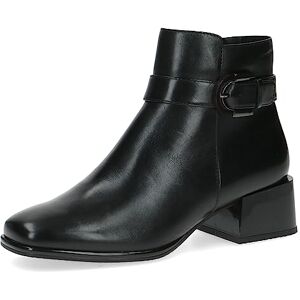 CAPRICE Bottines femme à talon en cuir petit talon Largeur G, Noir (Black Nappa), 40 EU - Publicité CAPRICE Bottines femme à talon en cuir petit talon Largeur G, Noir (Black Nappa), 40 EU - Publicité
