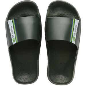 Havaianas Mens Brasil Slides Pool Shoes, vert olive, 4.5/5 UK Wide - Publicité Havaianas Mens Brasil Slides Pool Shoes, vert olive, 4.5/5 UK Wide - Publicité