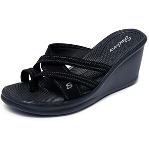 Skechers Cali Rumblers-Beautiful People Sandales compensées pour femme, noir, 37 EU - Publicité Skechers Cali Rumblers-Beautiful People Sandales compensées pour femme, noir, 37 EU - Publicité