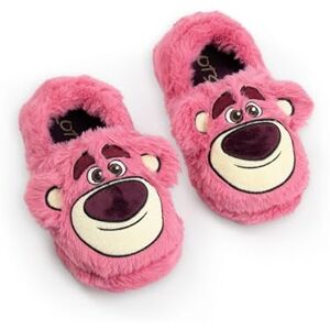 Disney Pantoufles roses Lotso pour filles (Toy Story) Chaussures d'intérieur moelleuses et confortables à l'effigie de personnages amusantes pour enfants - Publicité Disney Pantoufles roses Lotso pour filles (Toy Story) Chaussures d'intérieur moelleuses et confortables à l'effigie de personnages amusantes pour enfants - Publicité