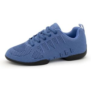 Anna Kern Suny Baskets de danse pour femme Bleu capri tricoté Largeur normale Talon 1 cm Semelle en polyuréthane divisée, Capri bleu., 38 2/3 EU - Publicité Anna Kern Suny Baskets de danse pour femme Bleu capri tricoté Largeur normale Talon 1 cm Semelle en polyuréthane divisée, Capri bleu., 38 2/3 EU - Publicité