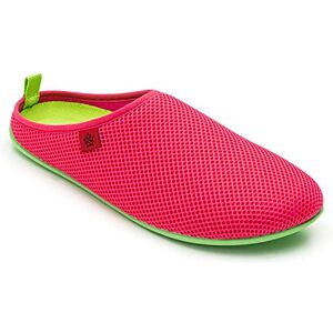 Andrés Machado Chaussons pour l´été DYNAMIC-R Slippers pour Homme/Femme Tige en grille et doublure transpirable Ouverts à l´arrière – Semelle souple Rose et Vert, EU 41 - Publicité Andrés Machado Chaussons pour l´été DYNAMIC-R Slippers pour Homme/Femme Tige en grille et doublure transpirable Ouverts à l´arrière – Semelle souple Rose et Vert, EU 41 - Publicité