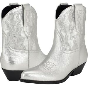Guess Femme Ginette Bottine, Silver 040, 41 EU - Publicité Guess Femme Ginette Bottine, Silver 040, 41 EU - Publicité