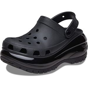 Crocs Sabots Classiques Mega Crush Unisexes Chaussures à Plateforme, Noir, 38/39 EU - Publicité Crocs Sabots Classiques Mega Crush Unisexes Chaussures à Plateforme, Noir, 38/39 EU - Publicité