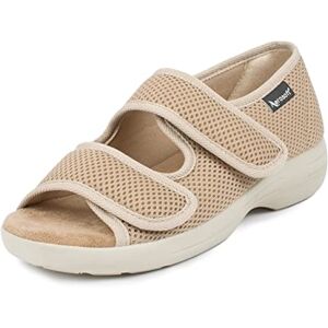 Aerosoft Sandales de rééducation, élastique 06, sans pression, adaptables, pour homme et femme (beige, EU 40) - Publicité Aerosoft Sandales de rééducation, élastique 06, sans pression, adaptables, pour homme et femme (beige, EU 40) - Publicité