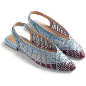 GIOSEPPO MAGARINI Chaussures Plates Mary Jane pour Femme Bleu Pointure 36 - Publicité GIOSEPPO MAGARINI Chaussures Plates Mary Jane pour Femme Bleu Pointure 36 - Publicité