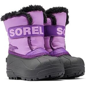 Sorel Snow Commander Waterproof bottes d'hiver imperméables pour enfants, Violet (Gumdrop x Purple Violet), 28 EU - Publicité Sorel Snow Commander Waterproof bottes d'hiver imperméables pour enfants, Violet (Gumdrop x Purple Violet), 28 EU - Publicité