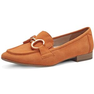 Tamaris Comfort Mocassins Femme Cuir à Talon Bloc, Orange, 36 EU - Publicité Tamaris Comfort Mocassins Femme Cuir à Talon Bloc, Orange, 36 EU - Publicité