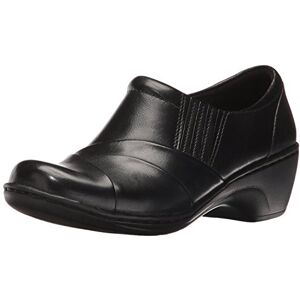 Clarks Women's Channing Ann Slip-on Loafer, Black Leather, 6 W US - Publicité Clarks Women's Channing Ann Slip-on Loafer, Black Leather, 6 W US - Publicité