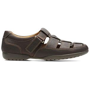 Clarks Recline Open, Chaussures de Ville Homme Marron (Mahogany Leather), 43 EU (9 UK) - Publicité Clarks Recline Open, Chaussures de Ville Homme Marron (Mahogany Leather), 43 EU (9 UK) - Publicité