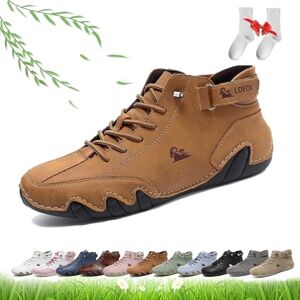 LOVEWLVNCL Bottes Hautes Faites à la Main for Femmes, Chaussures Beck for Femmes Marche Pieds Nus Bottes Chukka légères et Respirantes Mocassins Plats for la randonnée et la Marche(Brun,37 EU) - Publicité LOVEWLVNCL Bottes Hautes Faites à la Main for Femmes, Chaussures Beck for Femmes Marche Pieds Nus Bottes Chukka légères et Respirantes Mocassins Plats for la randonnée et la Marche(Brun,37 EU) - Publicité