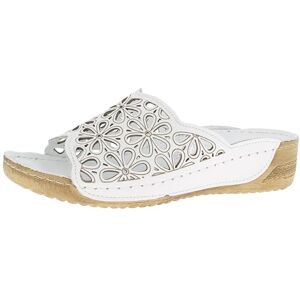 Andrea Conti Femme Damen Pantolette Semelle de Mocassin, Blanc, 35 EU - Publicité Andrea Conti Femme Damen Pantolette Semelle de Mocassin, Blanc, 35 EU - Publicité